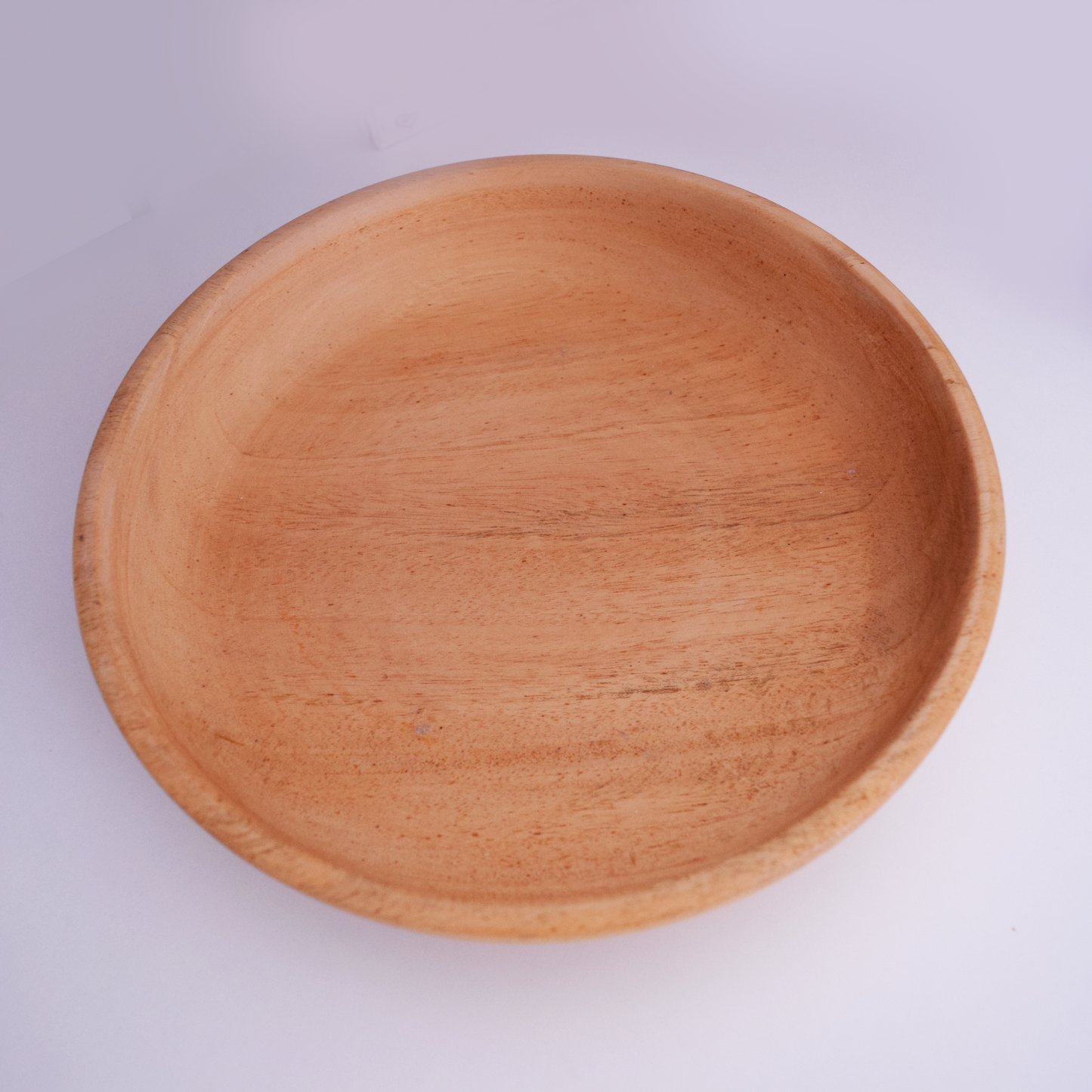 Mahogany Wooden DIsh- 9.5''