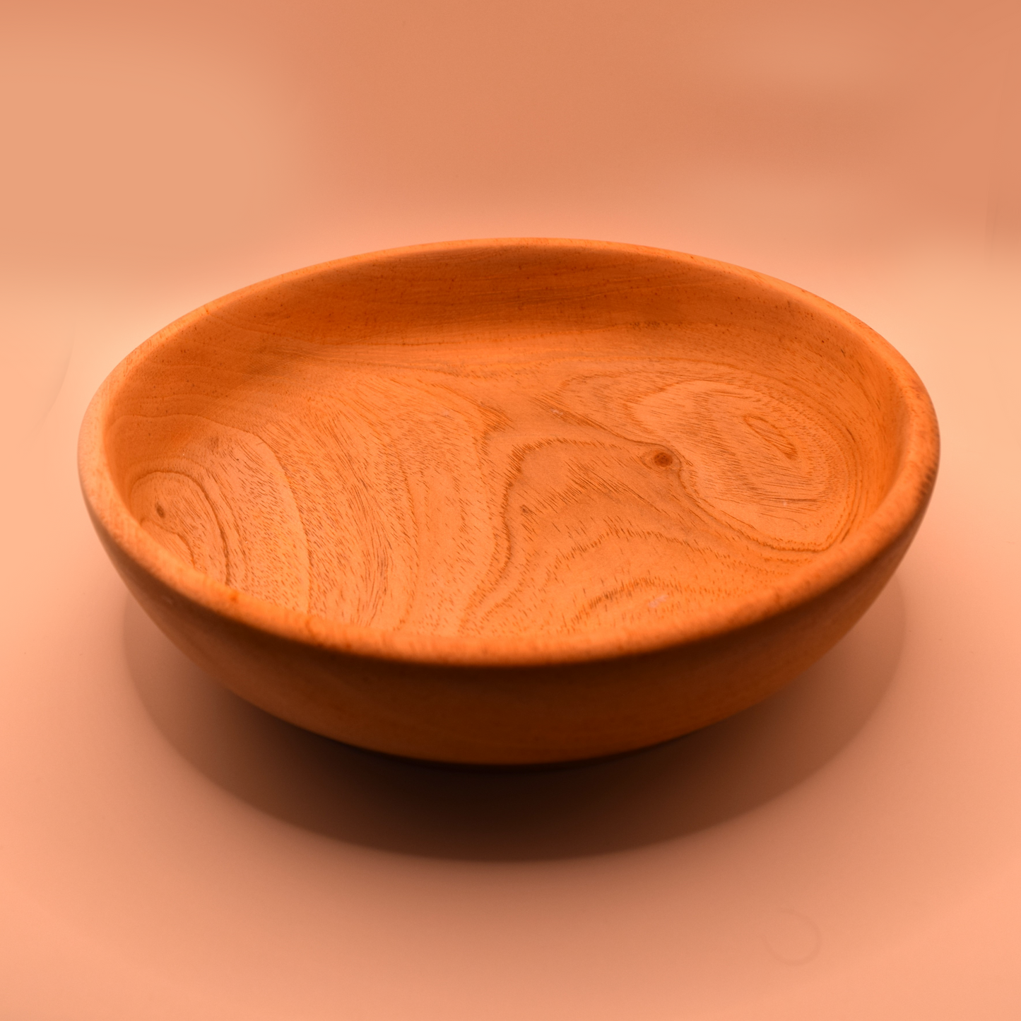 Wooden Mahogany Dish- 7.5''