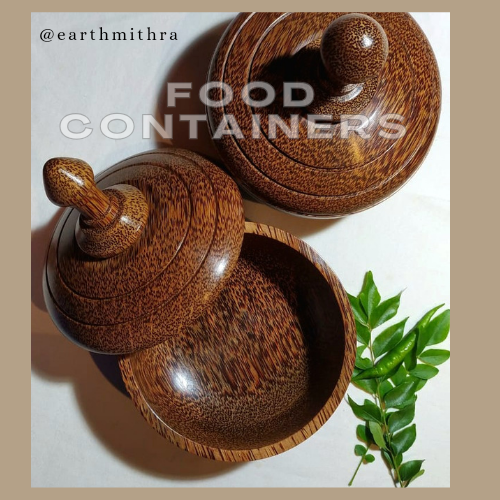 Coconut Food Containers (Set)