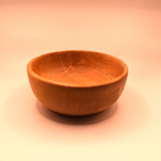 Mahogany Wooden Bowl- 4''