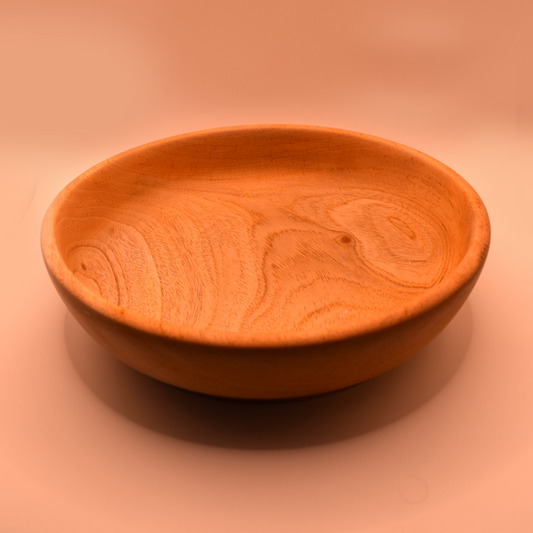 Wooden Mahogany Dish- 7.5''