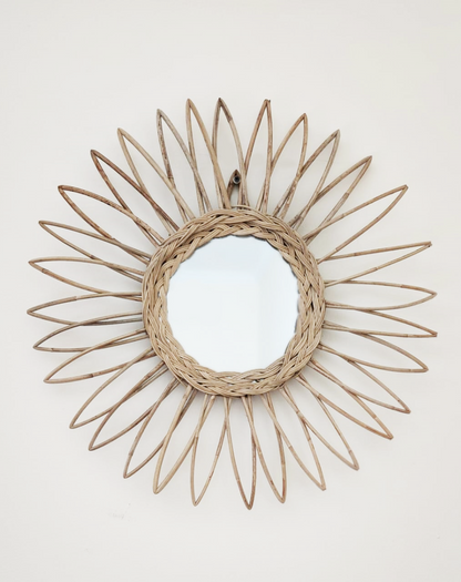 Rattan Wall Hanging Mirror